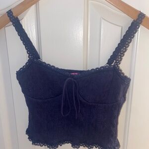 Edikted Lacey Knit Tank